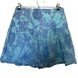 Lily Pulitzer Vintage Chow Wagon Lion Skirt